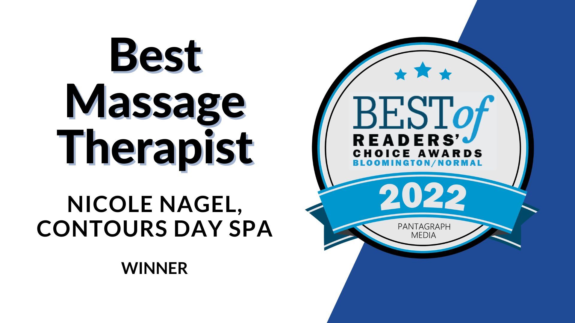 Best Massage Therapist - Winner